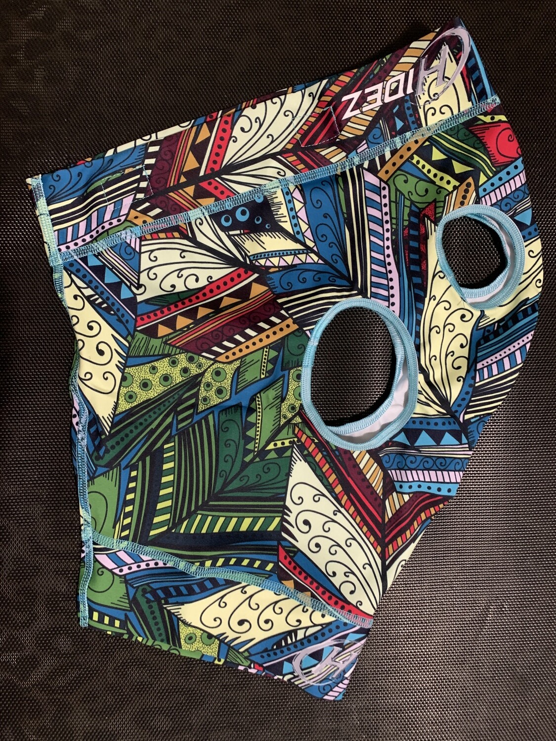 Hidez Printed Mask - small  - in-stock “feather print”