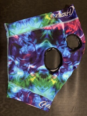 Hidez Printed Mask - small - in-stock “blues tie dye”