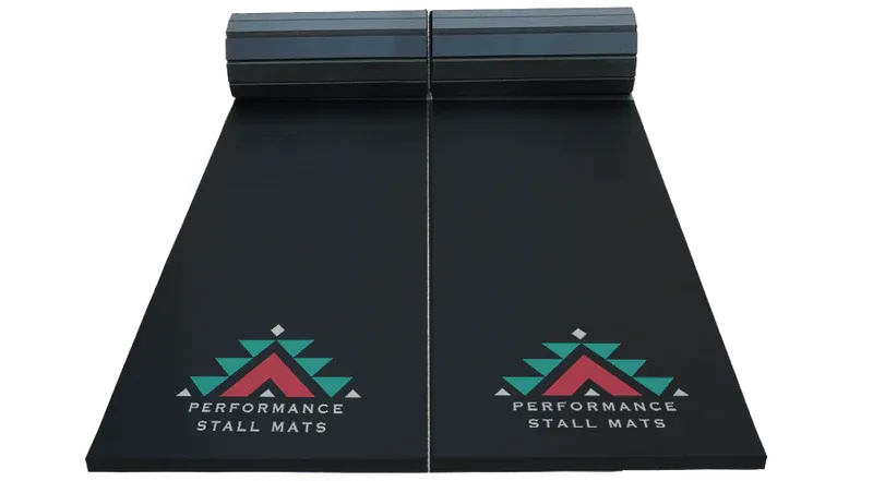 5x10x1.25&quot;  Grey Portable Stall Mat