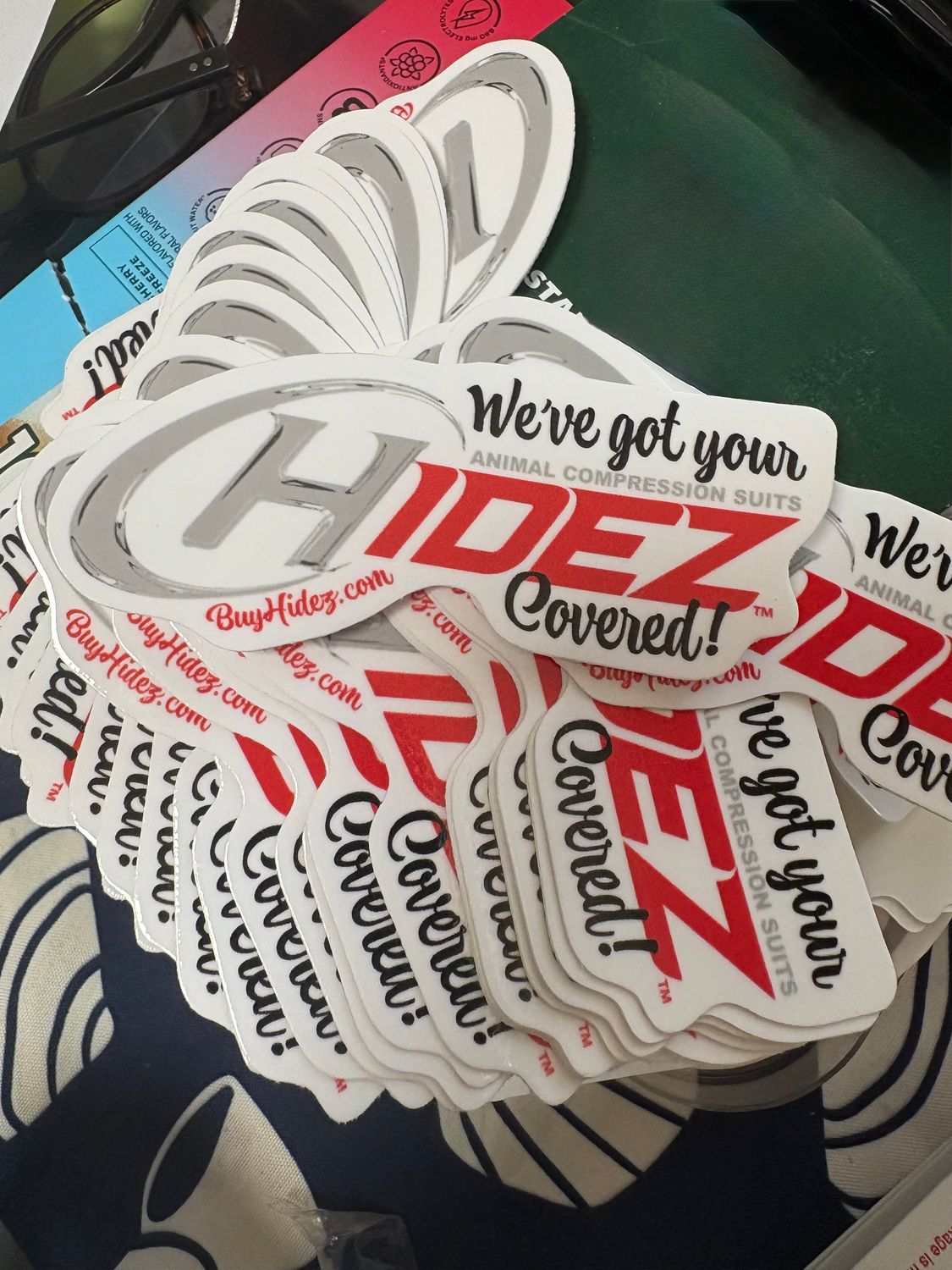 Hidez Sticker for your Mugs, Coolers, Trailers and More!