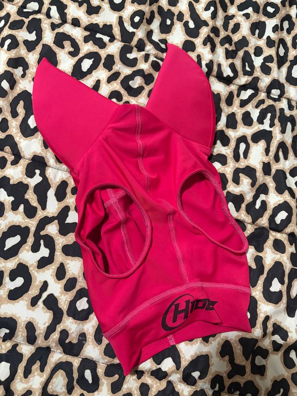 Magenta Hidez Compression Small Mask/Hood  With Ears