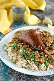 موزة بالارز والخضار