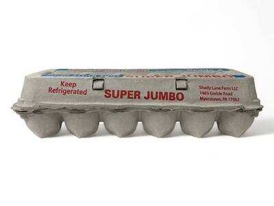 Farm Fresh Brown Super Jambo Eggs (32oz) 907g