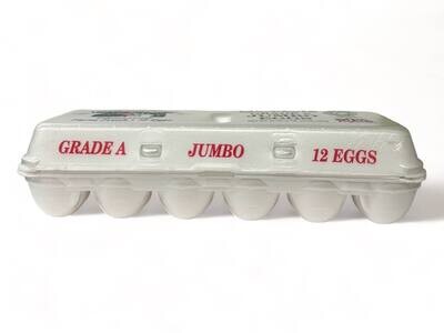 Farm Fresh White Jambo Eggs (30oz) 851 g