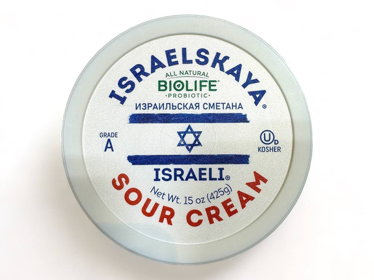 Sour Cream Israelskaya 15oz