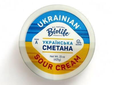 Ukrainian Sour Cream 15oz