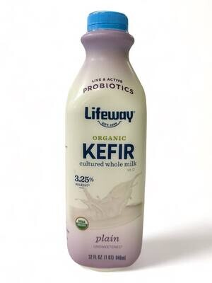 Organic Kefir Lifeway 3.25% 946ml.
