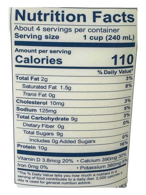 Organic Kefir Lifeway 1% 946ml.