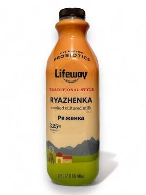 Ryazhenka Lifeway Traditional 3.25% 946ml.