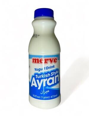 Ayran Turkish Style Yogurt Drink 473ml.