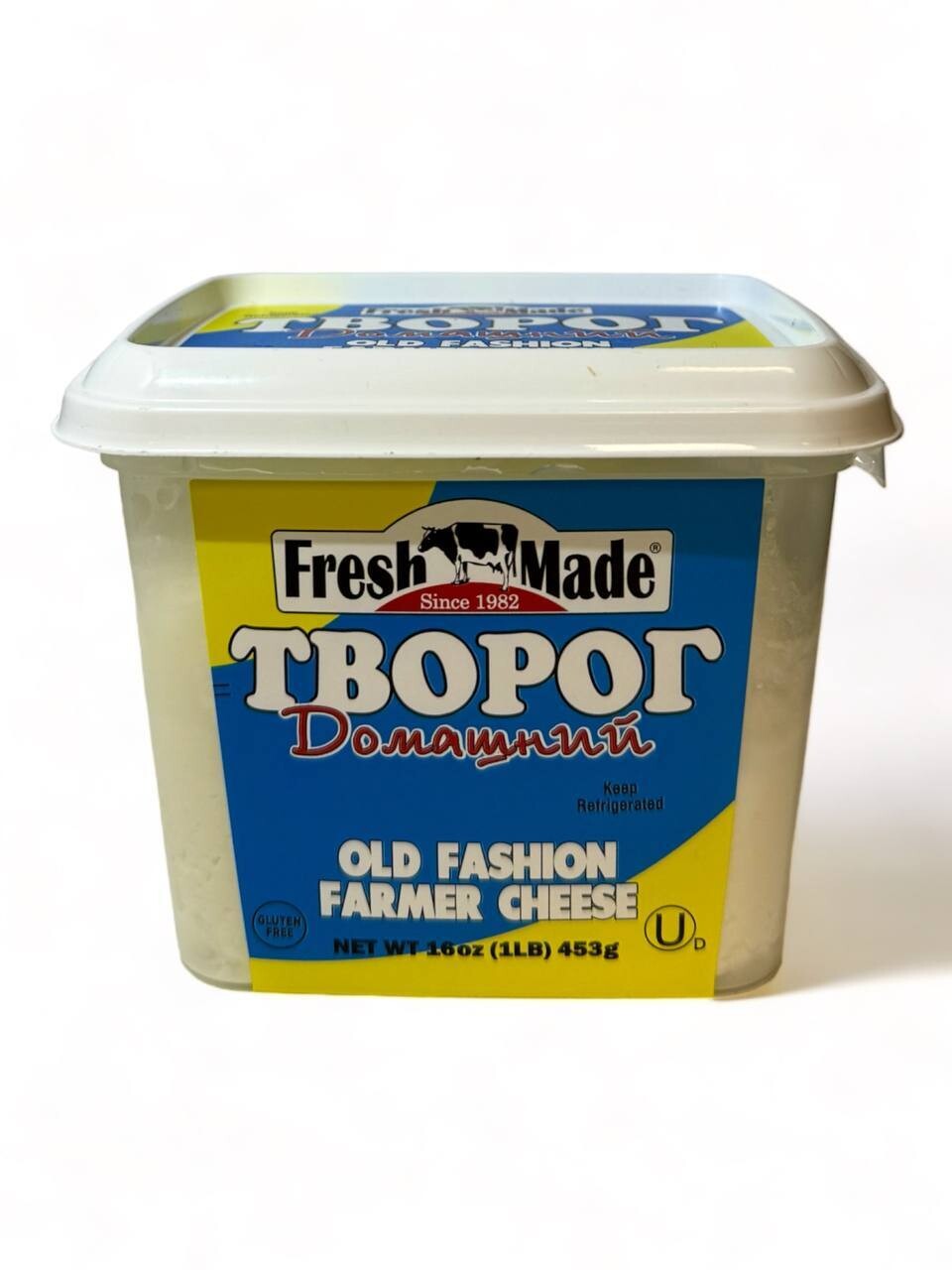 Fresh Made Farmer Cheese Homestyle 16oz (453g)