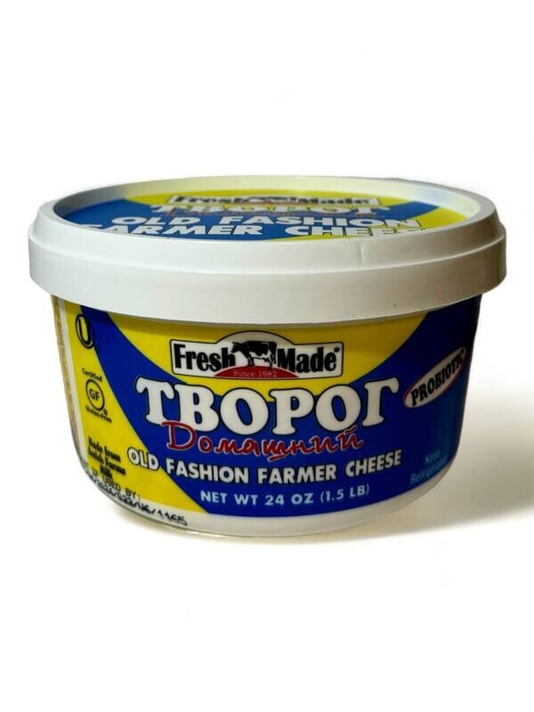 Fresh Made Farmer Cheese Homestyle 24oz (608g)