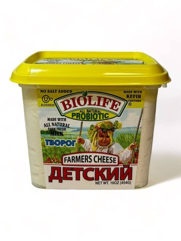 Biolife Farmer Cheese 16oz (454g)