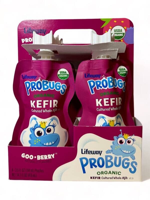 ​Lifeway Organic Kefir With Berry 4 pieces 416 ml.