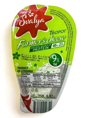 Svalya Farmer Cheese 9% 8.82oz (250g)