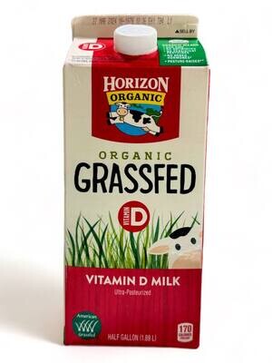 Horizon Organic Grassfed Whole Milk 1.89L