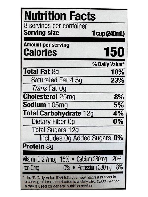 Kreider Whole Milk 1.89L