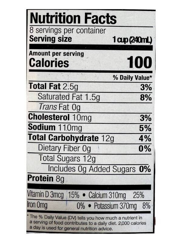 Kreider 1% LowFat Milk 1.89L