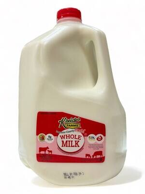 Kreider Whole Milk 3.79L