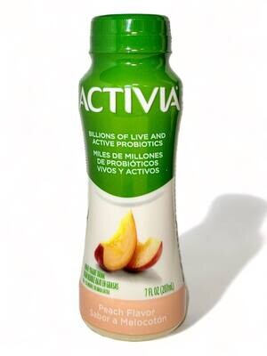 Activia Lowfat Yogurt With Peach Flavor 7oz (207ml.)