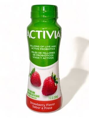 Activia Lowfat Yogurt With Strawberry Flavor 7oz (207ml.)