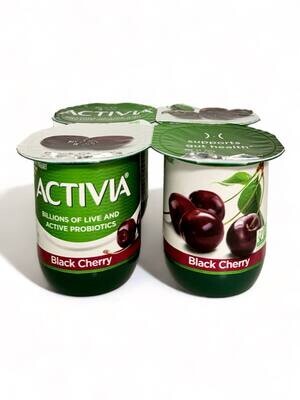 Activia Lowfat Yogurt With Black Cherry 4-4oz (453g.)