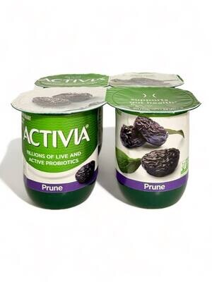 Activia Lowfat Yogurt With Prune 4-4oz (453g.)
