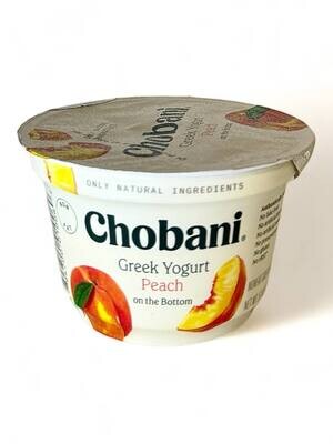 Chobani Greek Yogurt With Peach 5.3oz (150g)