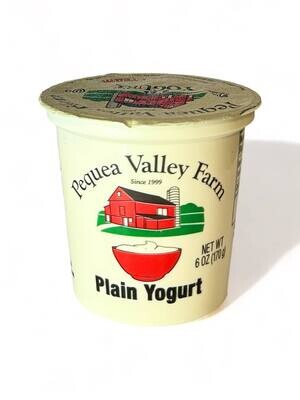 Pequea Valley Farm Plain Yogurt 6oz (170g)
