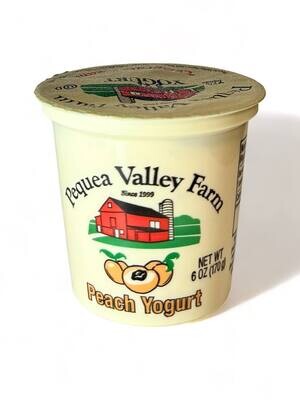 Pequea Valley Farm Yogurt With Peach 6oz(170g)