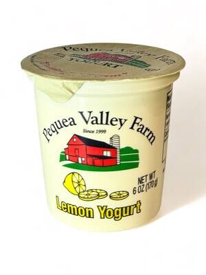 Pequea Valley Farm Yogurt With Lemon 6oz (170g)
