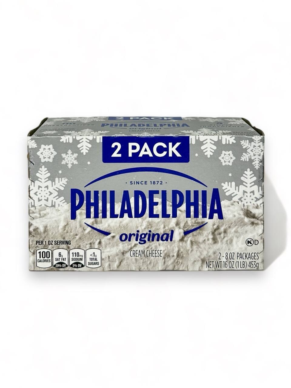 Philadelphia Original Cream Cheese 2pk 2*8oz(453g.)