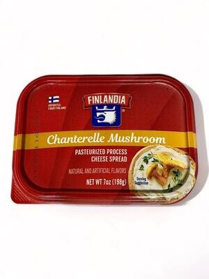 Finlandia Pasteurized Process Cheese Spread With Chanterelle Mushroom 7oz (198g.)