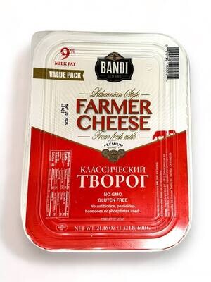 Bandi Farmer Cheese 9%14.11oz(400g.)