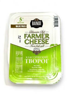 Bandi Farmer Cheese 5% 14.11 (400g.)