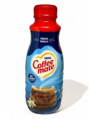Coffee Mate Creamer With French Vanilla 16oz (473ml.)
