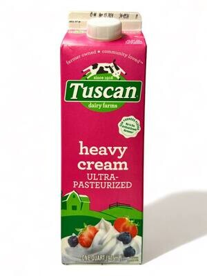 Tuscan Heavy Cream Ultra-Pasteurized 32oz (946ml.)