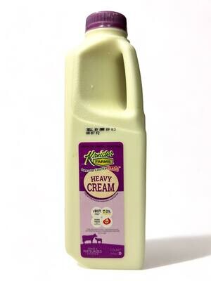 Kreider Heavy Cream Ultra-Pasteurized 32oz (946ml.)
