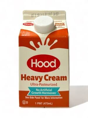 Hood Heavy Cream Ultra-Pasteurized 16oz (473ml.)