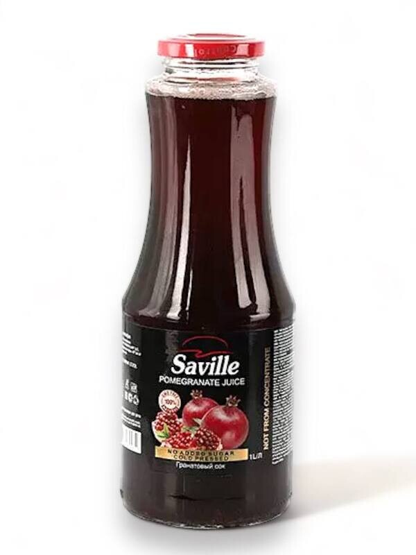 Saville Pomegranate Juice No Added Sugar (1L.)