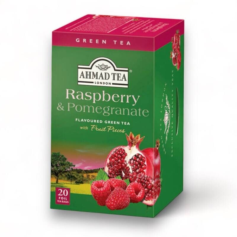 Ahmad Raspberry & Pomegranate Green Tea