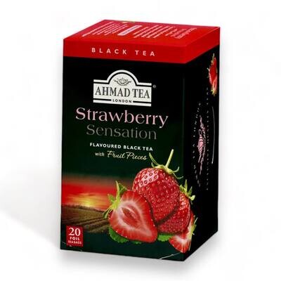 ​Ahmad Strawberry Sensation Black Tea
