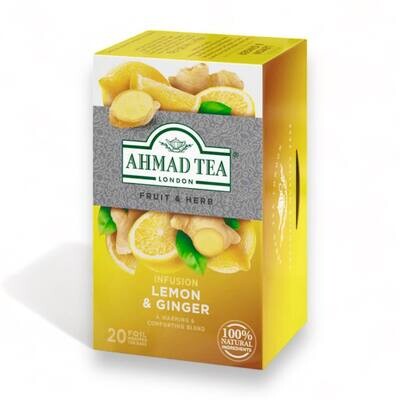 Ahmad Lemon & Ginger Herbal Tea