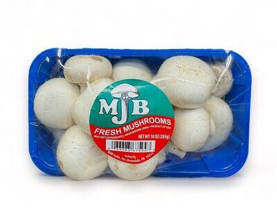 White Baby Mushrooms / 10 oz (283g.)