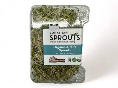 Organic Alfalfa Sprouts / 4oz (113g.)