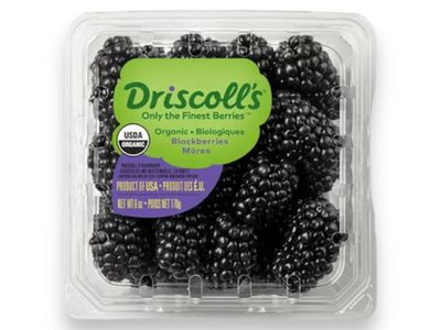 Organic Blackberries / 6oz (170g.)