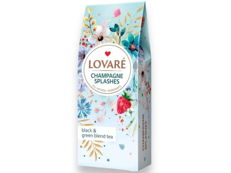 Lovare Green & Black Tea (80g.)