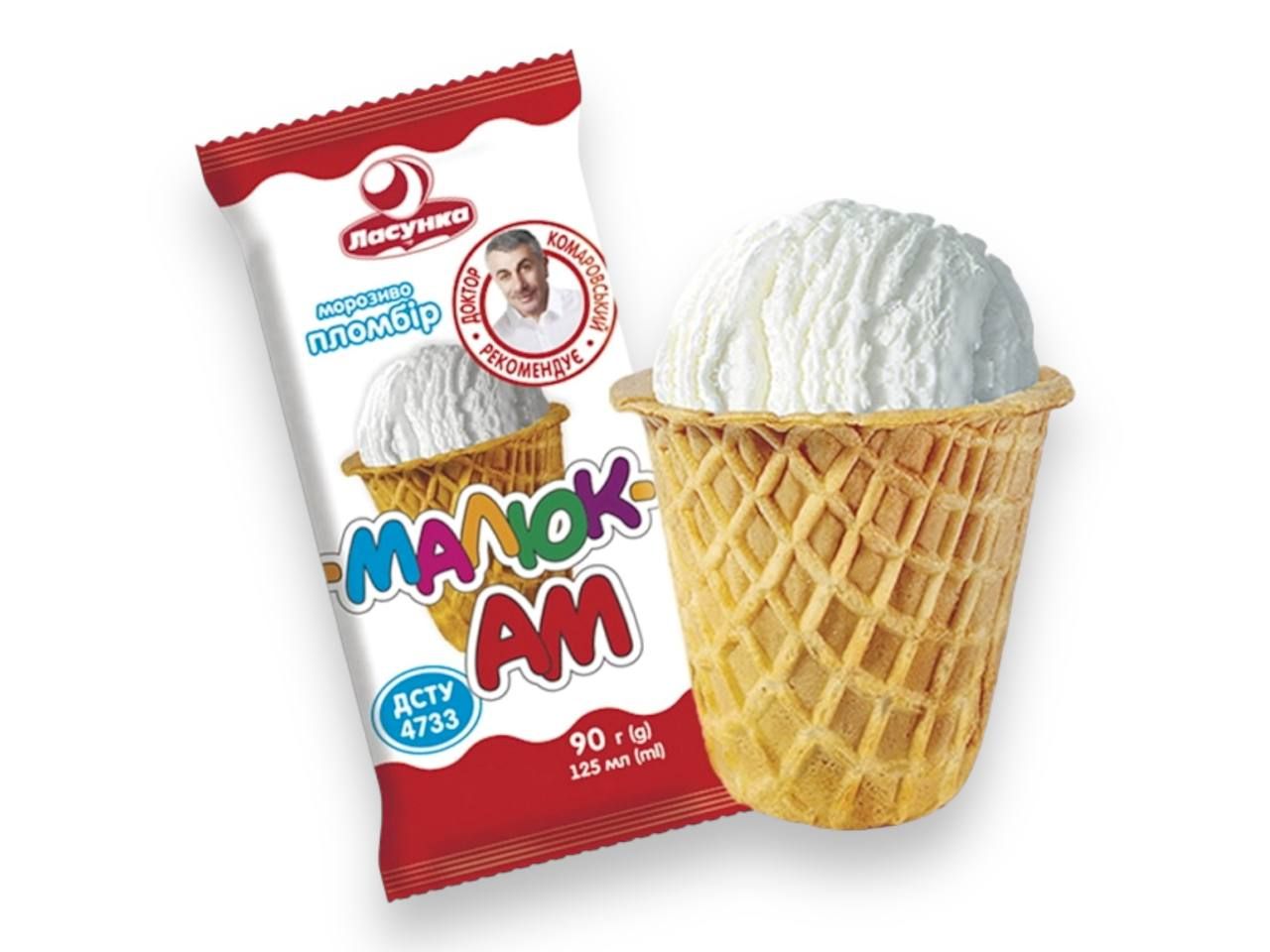 Ice cream Plombir (90g)