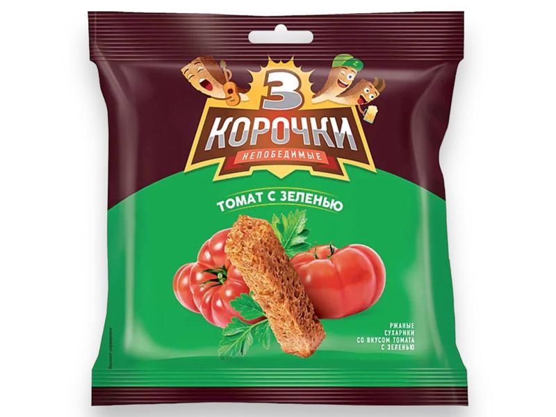 Bread Crisps Tomato Herb Flavor (100g)