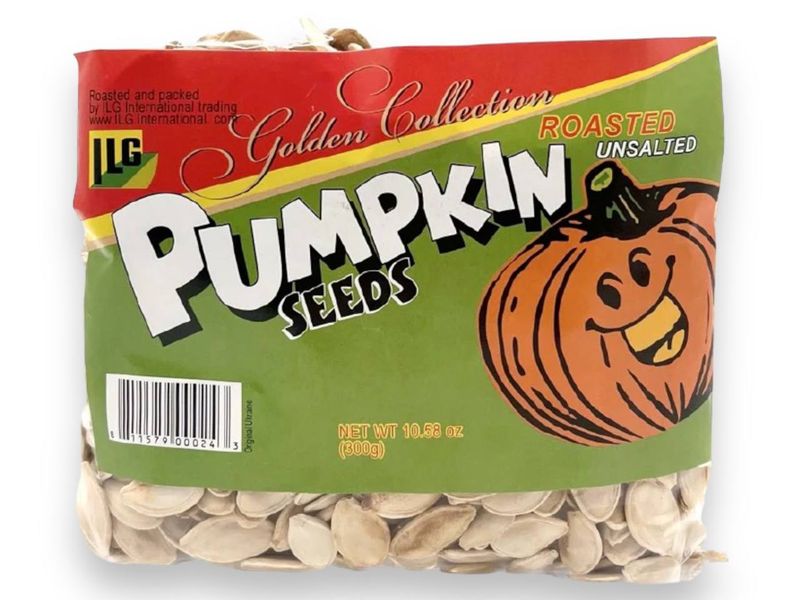 Roasted Unsalted Pumpkin Seeds (300g)
